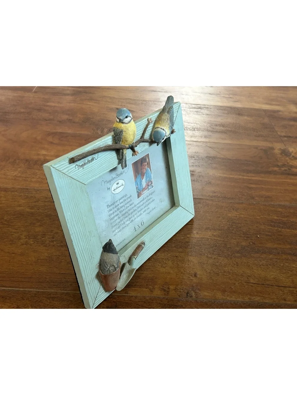 Hallmark Mayleen Boston 4x6 Photo Frame with Bird Decorations